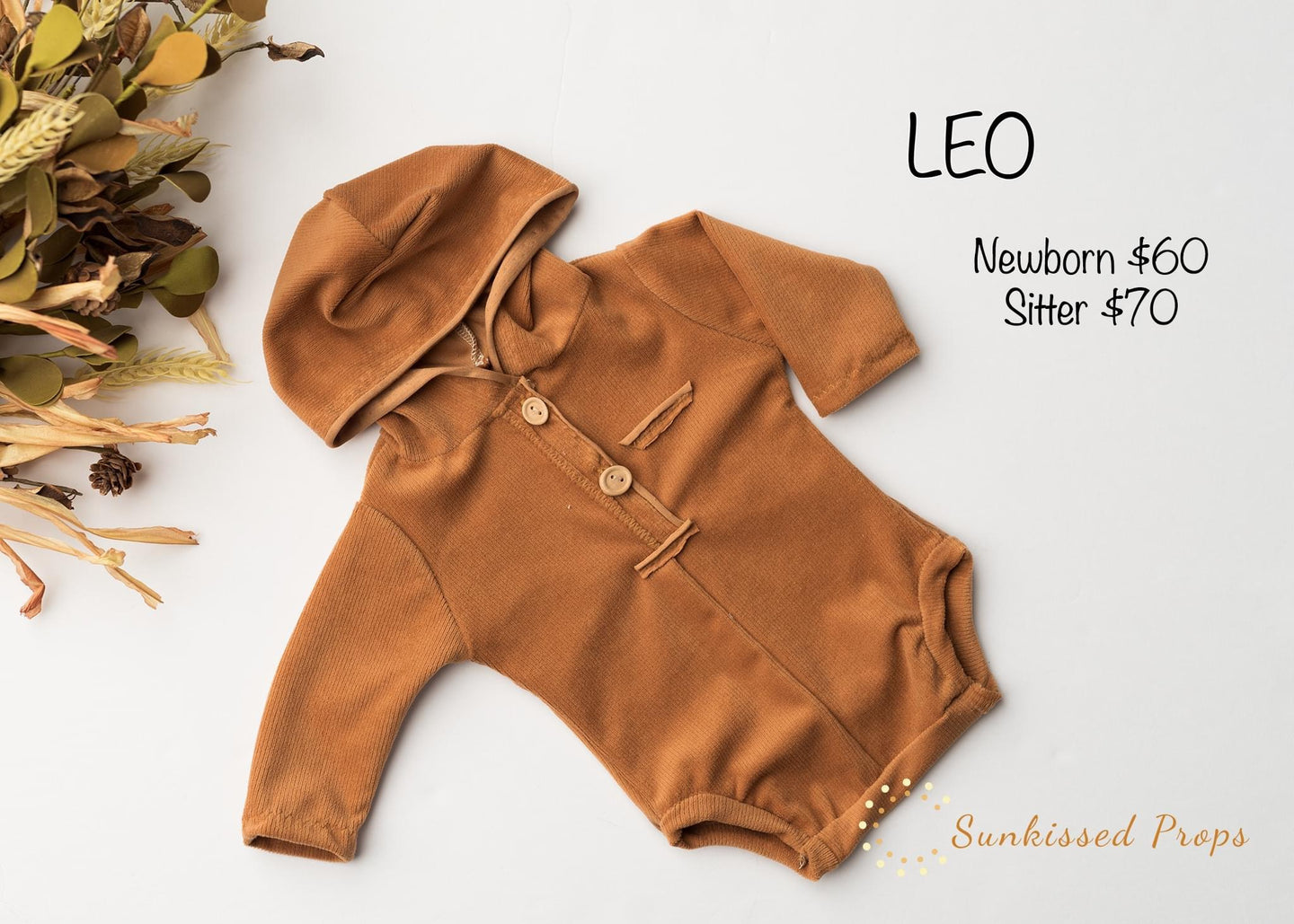 Leo hoodie romper