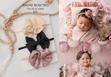 Load image into Gallery viewer, Amore Bow trio