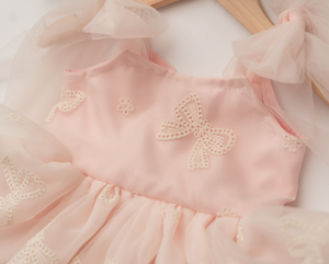 Rosy Bow Dress